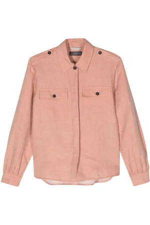 LORENA ANTONIAZZI Classic-collar long-sleeve shirt