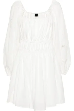 Pinko Broderie anglaise mini dress