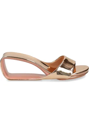 united nude Mobius 65mm metallic mules