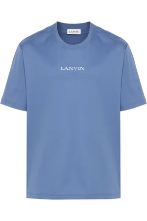 Lanvin Logo-embroidered cotton T-shirt