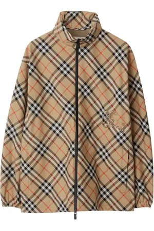 Burberry Vintage Check-print twill jacket