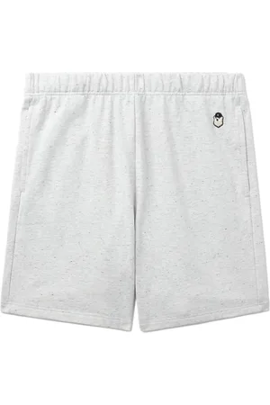 Chocoolate Logo-embroidered cotton shorts