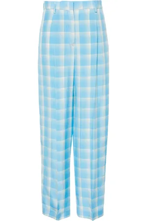 Msgm Check-pattern trousers