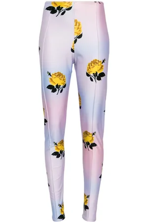 MERYLL ROGGE Floral-print skinny trousers