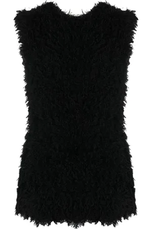 Totême Textured sleeveless silk top