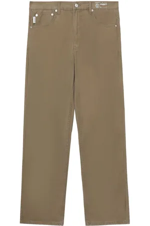 Chocoolate Mid-rise straight-leg trousers