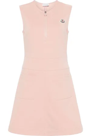 Moncler Logo-appliqué mini dress
