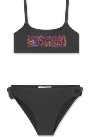 Moschino Animal-print logo bikini