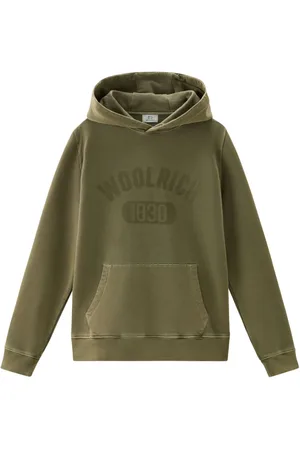 Woolrich Logo-print cotton hoodie