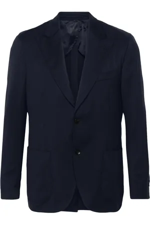 LARDINI Single-breasted wool blazer