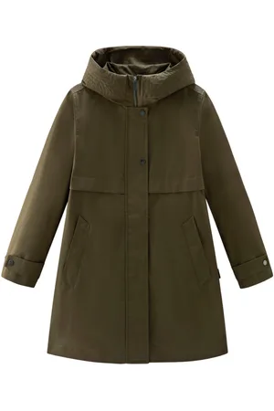 Woolrich Cotton hooded parka coat