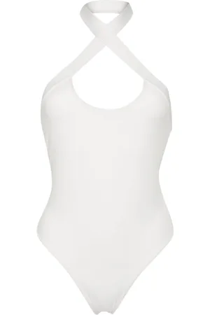 OFF-WHITE Halterneck open-back swimsuit
