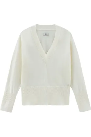 Woolrich V-neck cotton-cashmere jumper