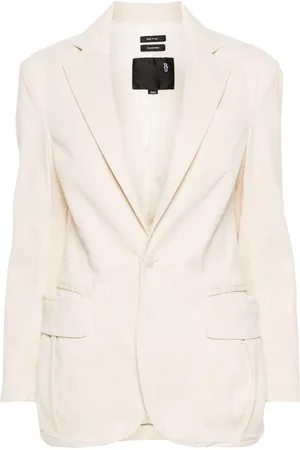 R13 Shrunken single-breasted blazer