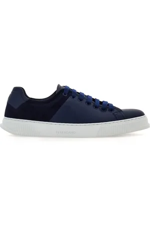 Salvatore Ferragamo Lace-up leather sneakers