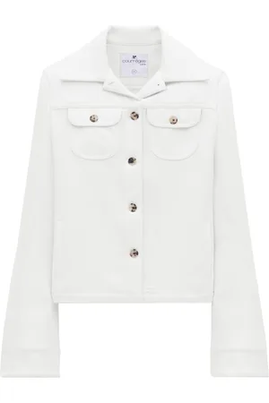 Courrèges Single-breasted twill jacket