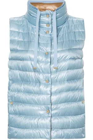 HERNO Reversible funnel-neck down gilet