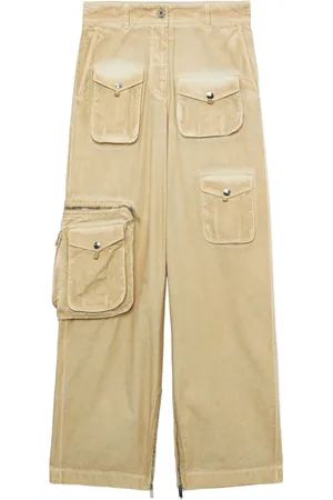 Halfboy Faded cotton cargo trousers