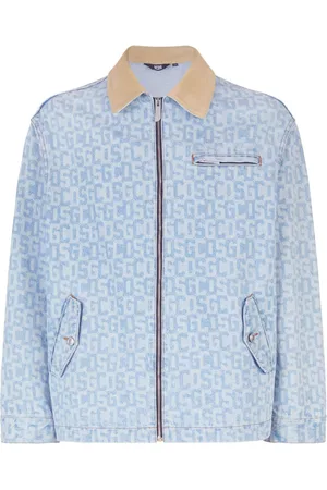 GCDS Monogram-print denim jacket