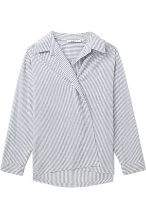B+AB Asymmetric cotton shirt