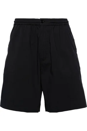 Aspesi Elasticated-waist poplin shorts