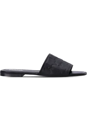 Karl Lagerfeld Brio leather slides
