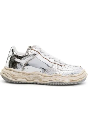 Maison Mihara Yasuhiro Wayne metallic-effect sneakers