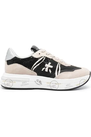 Premiata Cassie sequin-embellished sneakers