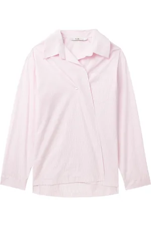 B+AB Asymmetric cotton shirt