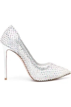LE SILLA Gilda 120mm rhinestone-embellished pumps