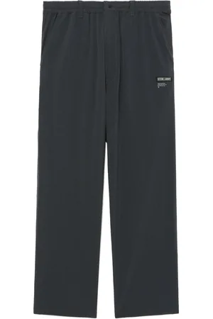 Izzue Logo-appliquéd trousers