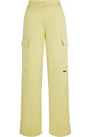 HUGO BOSS High-waisted straight trousers