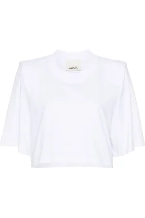 Isabel Marant Zaely cotton cropped T-shirt