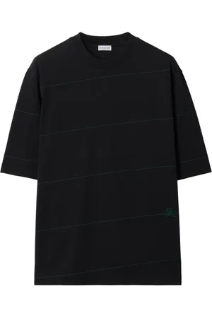 Burberry Striped cotton T-shirt