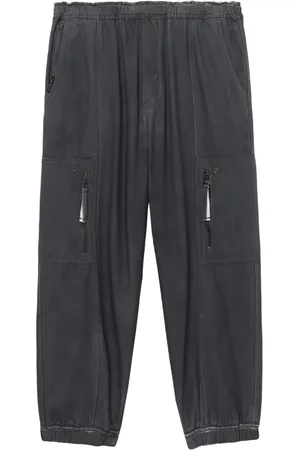 Izzue Tapered cotton trousers