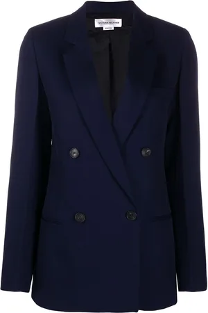 Victoria Beckham Double-breasted wool blazer