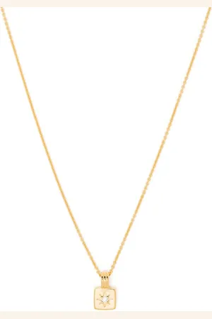 Missoma Mini Square pendant necklace