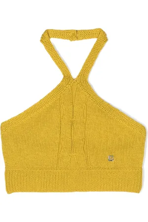 ERMANNO SCERVINO Knitted halterneck top