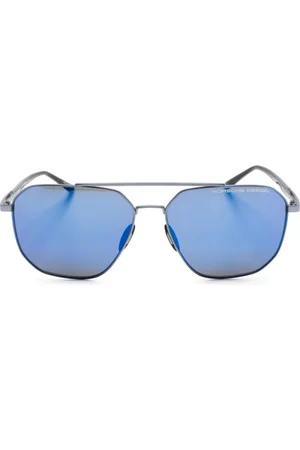 Porsche Design P8967 pilot-frame sunglasses