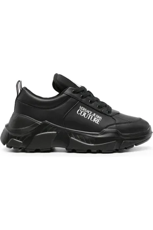 VERSACE Logo-print chunky sneakers
