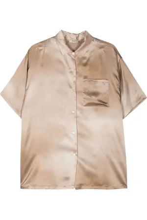 HERNO Short-sleeve satin shirt