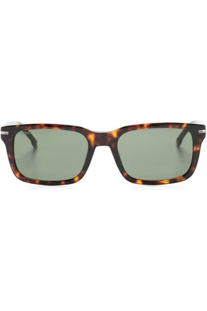 HUGO BOSS Rectangle-frame sunglasses