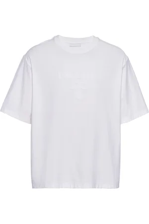 Prada Logo-appliqué cotton T-shirt