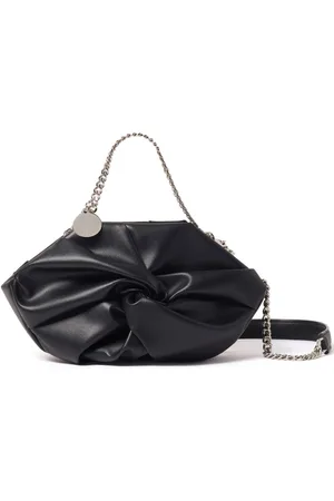 Stella McCartney Twist-detailing faux-leather bag