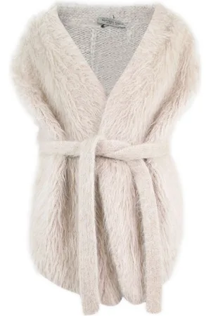 Bottega Veneta Sleeveless mohair-blend cardigan