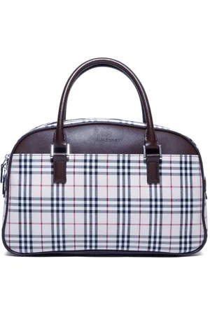 Burberry House Check zipped handbag