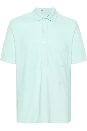 Jacob Cohen Logo-embroidered towelling polo shirt
