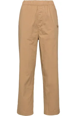 Chocoolate Logo-embroidered trousers