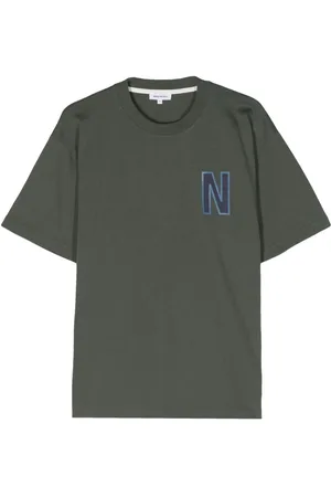 Norse projects Simon logo-print T-shirt