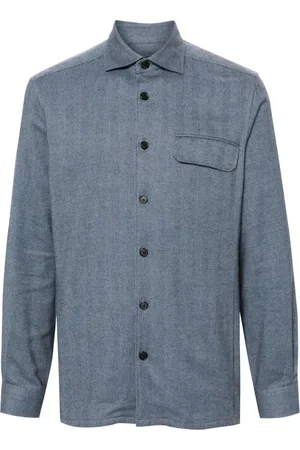 corneliani Classic-collar overshirt